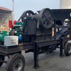 Trituradora de Mandíbulas Portátil PE250x400 con Motor con Rodamientos para Piezas Pequeñas de Piedra y Aplicaciones de Construcción, Minería y Procesamiento de Minerales - Product Image 4