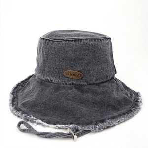 Conyfea Sombrero de Pescador de Mezclilla para Mujer, Primavera Verano, Lavado, de Ala Ancha, Protección Solar, Gorra de Moda para Exteriores - Product Image 5