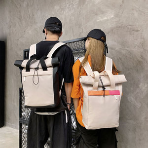 Custom From China Durable Pc <b>Backpack</b> <b>Roll</b> <b>Top</b> Closure Waterproof Fabric Lining Daily - Product Image 3