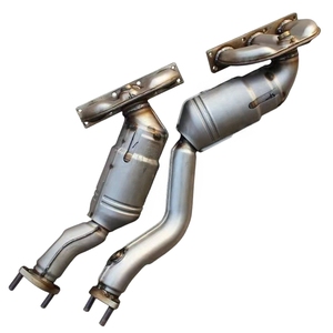 ตัวเร่งปฏิกิริยาแบบสามทางสแตนเลสใหม่ เข้ากันได้กับ BMW X5 E53 M54 3.0L ปี 2004-2007 มาตรฐานยูโร 3 - Product Image 3