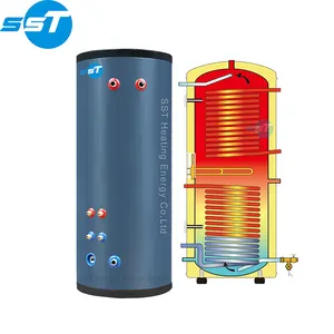 Fabricação de caldeira de água quente de aço inoxidável com bomba de calor 800 litros aquecedor de tanque de água quente 800L a gás