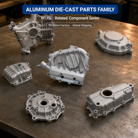 Couverture de carter en aluminium moulé sur mesure H175i, service OEM ODM, faible MOQ 100 pièces, usine de moulage en Chine