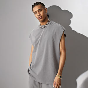 Cross-Border Loose Fit Camiseta sin mangas 2025 Summer Streetwear Athletic - Product Image 3