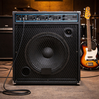 Amplificateur de basse Gooermi KB500U 18 pouces 250W, combo professionnel pour guitare, haut-parleur électrique avec égaliseur graphique 7 bandes, son puissant