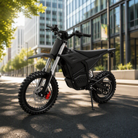 Moto électrique tout-terrain à transmission directe M7 60V 72V, puissance de pointe 6000W, vitesse 80 km/h, 3 vitesses réglables, batterie au lithium, pour adultes
