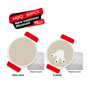 Neushoorn Redding Borstzegel Twin Pack Medische Hydrocolloïde Wonddressing Geventileerde Borstafdichting Met Gaas - Product Image 3