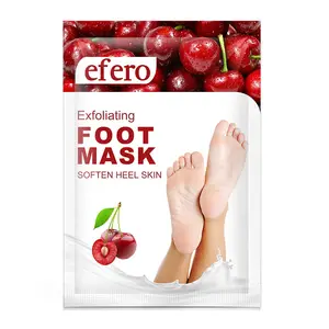 Private Label Lavender Removal Calluses Crack Heel Exfoliating Sock Foot Masking Peel For Pedicure Feet Spa Peel Foot Mask