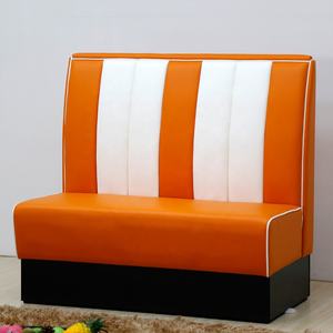 Conjuntos de Muebles Antiguos, Sofá de Cuero para Restaurante, Asientos de Cabina - Product Image 4