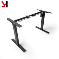 Bureau debout électrique ergonomique réglable en hauteur, design moderne et écologique, pour le bureau et la maison (usage commercial)