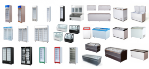 Réfrigérateur-Congélateur Double Porte Grande Capacité, Dégivrage Automatique, Vitrine Verticale, Congélateur Horizontal ICC-1 - Product Image 3