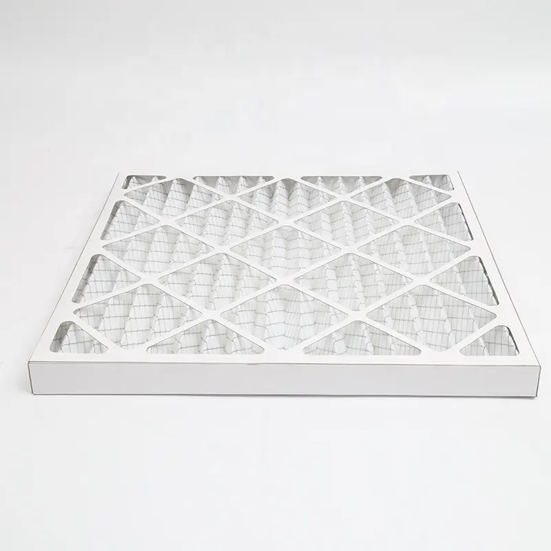 Factory Price Hot Sale 20*20*1 20*25*1Inch MERV6 8 11 13 HVAC Filter Panel Air Carbon Pleated Filter