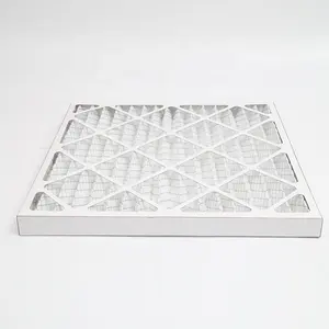 Fabrika fiyat sıcak satış 20*20*1 20*25*1 inç MERV6 8 11 13 HVAC filtre paneli hava karbon plili filtre