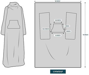 <span class=keywords><strong>Couverture</strong></span> Sherpa en molleton épais pour femmes et hommes, <span class=keywords><strong>plaid</strong></span> molletonné de qualité supérieure, chaud et confortable, à <span class=keywords><strong>manches</strong></span> longues, Super doux, - Product Image 2