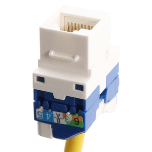 8P8C <span class=keywords><strong>Connecteur</strong></span> de module rotatif français <span class=keywords><strong>Legrand</strong></span> <span class=keywords><strong>RJ45</strong></span> UTP Keystone Jack Réseau Cat 6 sans outil 180 degrés CAT6 Accessoire - Product Image 3