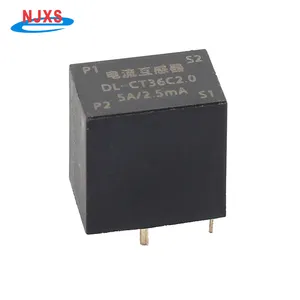 built in busbar Current Transformer Pin Type PCB Mount DL-CT36C2.0 5A/2.5mA 2000:1 Micro Precision AC encapsulated factory price