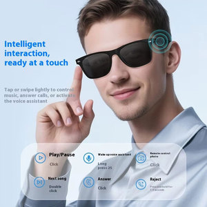 Nuovi Occhiali Intelligenti Lyrixon Occhiali da Sole Multifunzionali con Traduzione AI in Tempo Reale Chiamate Telefoniche Lettore Musicale Controllo Touch IP54 - Product Image 4