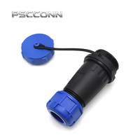Connecteur étanche IP68 de qualité industrielle PSCCONN SP21 à 4 broches, compatible avec Weipu, pour éclairage LED extérieur haute puissance