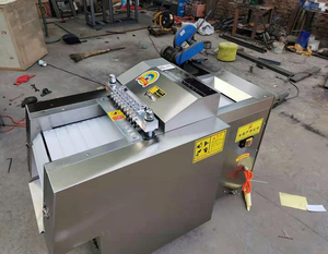 New China Energy Saving Automatic Meat <b>Chopping</b> Board Cube Slicing <b>Machine</b> Adjustable Thickness Food Grade Stainless Steel - Product Image 2