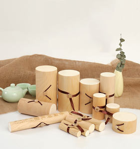 Caoxian Wood Crafts <strong>Wooden</strong> Tea <strong>Storage</strong> <strong>Box</strong> Soft Bark <strong>Box</strong> Birch Bark Gift Packaging Wood <strong>Box</strong> - Product Image 4