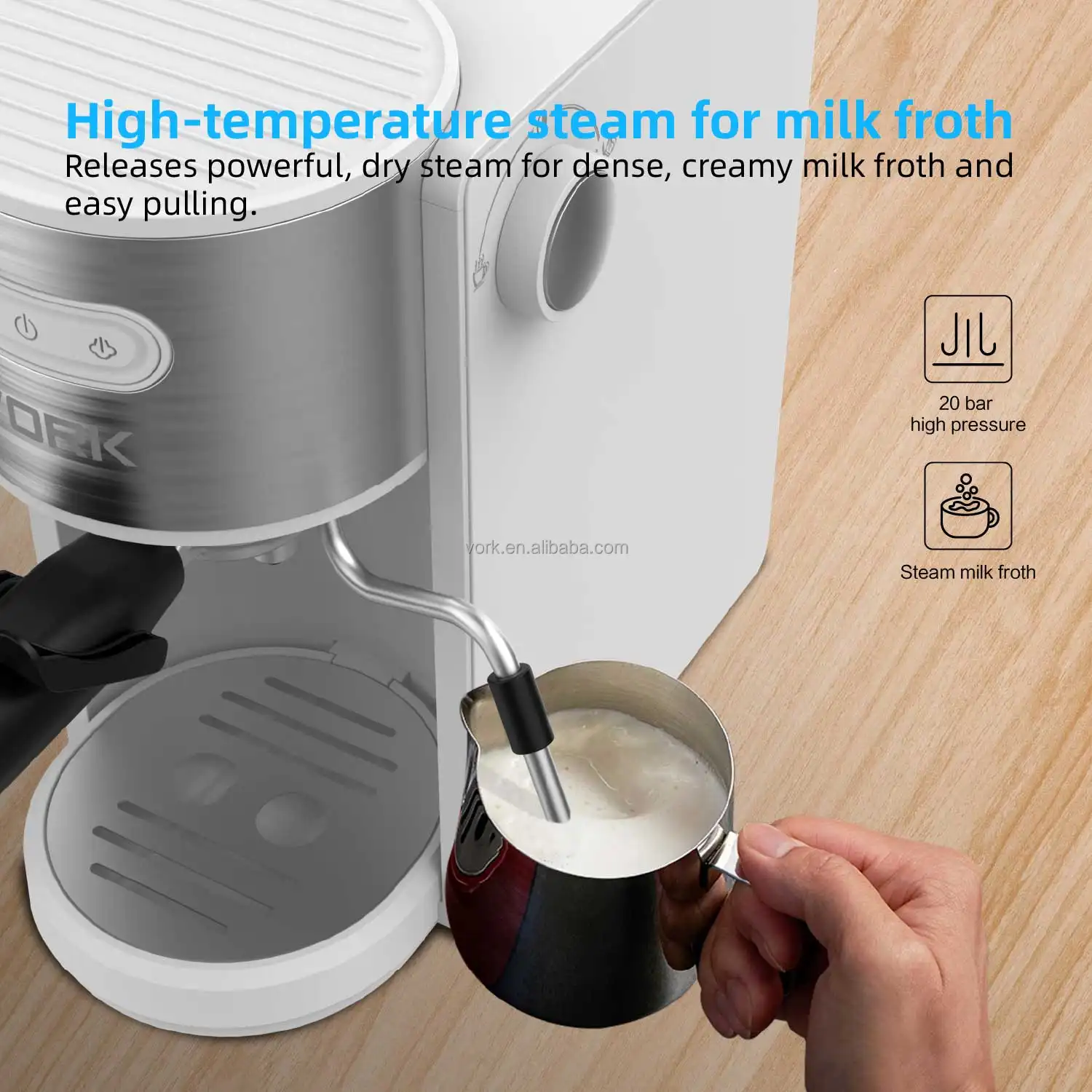 전문 다기능 20 바 터치 스크린 디스플레이 상업용 자동 익스프레스 메이커 커피 머신
