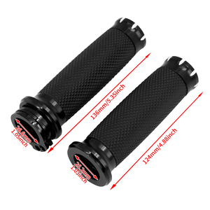 Poignées de guidon de moto 1 " 25 mm en aluminium pour Harley Touring 96-07 Dyna 96-17 Softail 95-15 VRSC 02-17 <span class=keywords><strong>Sportster</strong></span> XL - Product Image 4