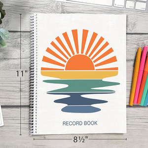 Diario de Viaje Moderno para Registrar Tareas, Exámenes, Asistencia u Otros Asuntos, Apto para Trabajo, Familia, Escuela, Cuadernos de Registro - Product Image 4