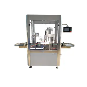 Pompe péristaltique automatique pour huiles essentielles machine de bouchage remplissage bouteilles verre plastique compte-gouttes machines de remplissage auto 2 têtes