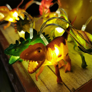 Décoration de <span class=keywords><strong>chambre</strong></span> d'<span class=keywords><strong>enfant</strong></span> Ensemble de petites figurines de dinosaures 10LEDS Fairy Light Dinosaurs String Lights - Product Image 5