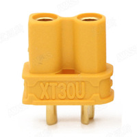 Conector de almacenamiento de energía de contrato de cobre AMASS XT30 al por mayor 2P macho hembra enchufe de alimentación Industrial para almacenamiento de batería
