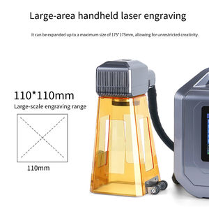 YHS портативный мини 50 Вт волоконно-лазерный маркировочный станок ручной для золота и серебра лазерный гравировальный станок - Product Image 3