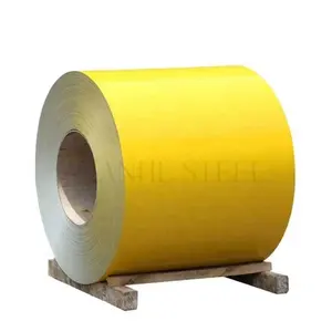 China Hot Products 0.25*914 wood grain yellow color coated galvanized ppgi steel coil