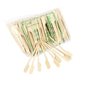 Offre Spéciale Noué pagaie séché pour Massage Séché Brochette de Bambou Plat de 4 pouces 6 pieds brindilles curvy bambou Brochette - Product Image 1