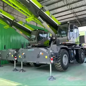 New Production Lifting Machine 35 Ton Rough Terrain Rt35-2 Telescopic Remote Control Wireless Cranes For Sales