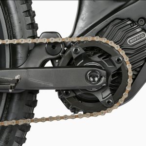 จักรยานไฟฟ้าแบบออฟโรดรุ่นใหม่ ดีไซน์พิเศษสำหรับทางลูกรัง แบตเตอรี่ลิเธียม เกียร์ 12 สปีด โครงอะลูมิเนียม เบรกดิสก์ไฮดรอลิก - Product Image 3