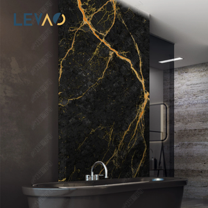 2025 thiết kế mới 3D in ấn Trọng lượng nhẹ trang trí nội thất chống cháy Composite PVC UV Faux tấm đá cẩm thạch tường Bảng điều khiển Hội Đồng Quản Trị - Product Image 1