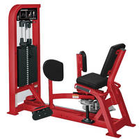 Équipement de musculation professionnel en acier pour salle de sport, avec système de charge par broche réglable pour jambes et bras, pour entraînement de force et sécurité.