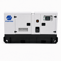   Groupe électrogène diesel de secours 30 kVA, groupe électrogène silencieux avec commutateur de transfert automatique pour application de secours