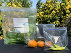 Bolsas Reutilizables para Congelador, Bolsas con Cierre Hermético, Aptas para Microondas, Contenedores de Almacenamiento de Alimentos para Uso Doméstico - Product Image 2