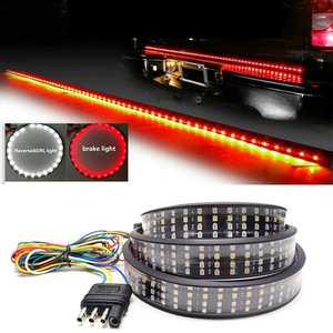 Yosovlamp Versa Tucson City Camionnette à quatre rangées Feux arrière 60 pouces Haute luminosité Trois couleurs Tourner frein Feux <span class=keywords><strong>de</strong></span> <span class=keywords><strong>recul</strong></span> Nouveau - Product Image 2