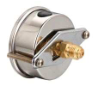Manomètre à pression rempli de glycérine 63 mm, connecteur à baïonnette arrière, jauge de vide MOD.115DU