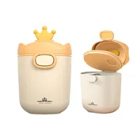 Caja contenedor de alimentos portátil para bebé, contenedor de plástico para leche en polvo, dispensador de leche en polvo para viaje