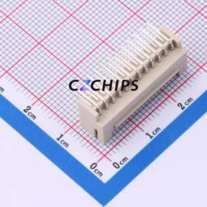 W200120K-24PY2423 Wire-to-Board Pin Header Bent Lead Through Hole,P=2mm Connector 2x12P 2mm Right Angle Insert PHB - Product Image 2