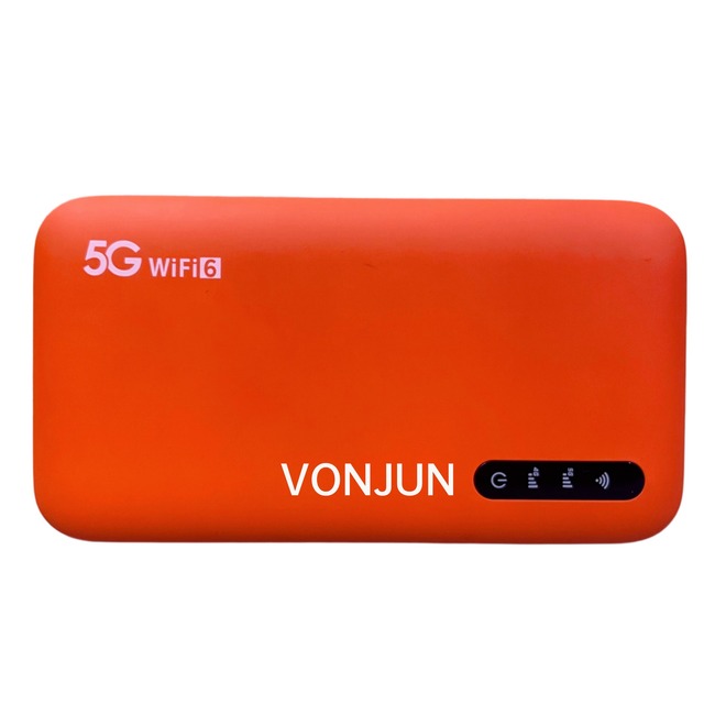 L70MB 5G MiFi Router with SIM Card Slot 5000mAh Battery Dual-Band WiFi6 Hotspot 750M Speed E968