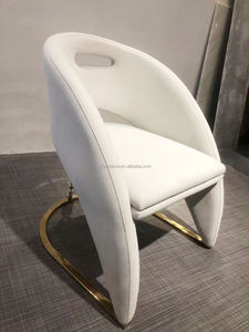 Phong Cách Hiện Đại Nhung Ghế Ăn Đặt Thiết Kế Độc Đáo Sảnh Khách Sạn Đồ Nội Thất Cho Nhà Hàng Ghế Đám Cưới Làm Bằng Kim Loại - Product Image 5