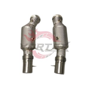 Collecteur d'échappement haute performance en acier inoxydable Vortex à montage direct pour BMW G12 M760i 6.6TT V12 Performance - Product Image 3