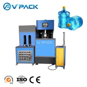 5 Gallon Blow Promotions/Hot sale 5gl Pet Polycarbonate Barrel blow molding machine/Pure water 20 Liters bottle making plant