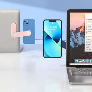 Support magnétique flexible réglable pour ordinateur portable et iPad, support de téléphone portable pliable pour tableau de bord de voiture, utilisation sur bureau, en alliage d'aluminium, portable - Product Image 3