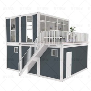 Unidad de Vivienda y Oficina Integrada en Contenedor, Rectangular, Grosor Estándar, Diseño Industrial - Product Image 3