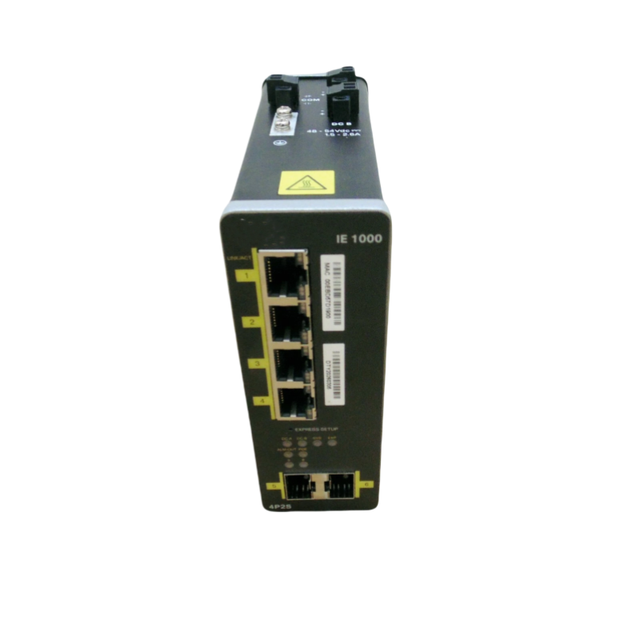 IE-1000-4P2S-LM Industrial Ethernet Switch 8 FE Copper PoE+ Ports 2 GE SFP Uplink 56Gbps Capacity Stackable