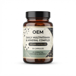 Cápsulas de Multivitaminas y Minerales Diarios OEM ODM, 30 Unidades, Proveedor de Marca Privada al por Mayor - Product Image 1